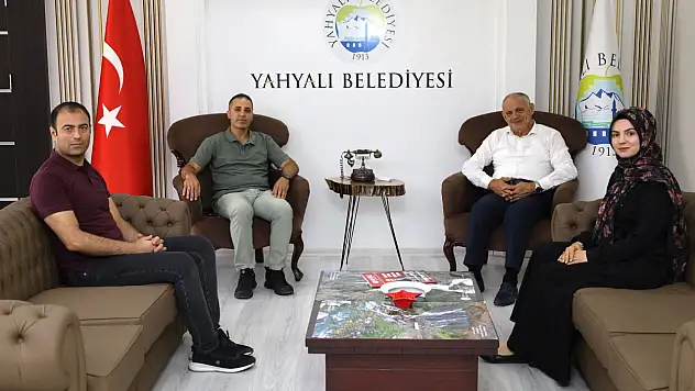 Kayseri'de yeni atama! İlk ziyaret Başkana