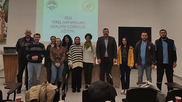 Kayseri'de yerel hayvan koruma görevlisi eğitimi verildi