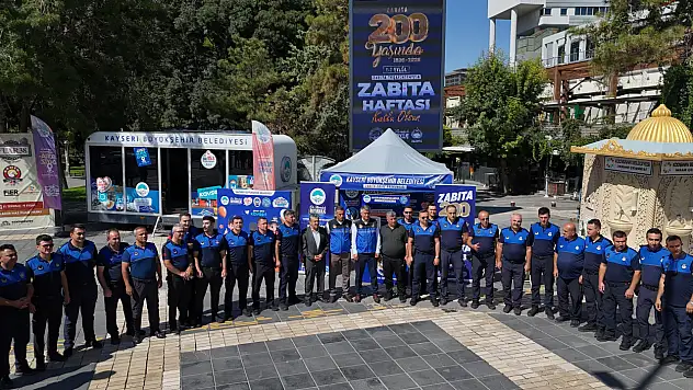 Kayseri'de Zabıta Haftası'na özel buluşma gerçekleştirildi!