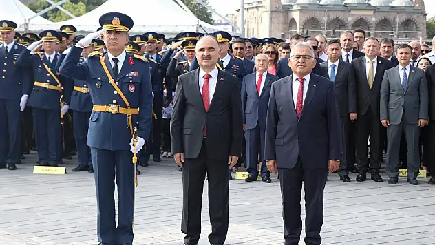 KAYSERİ'DE 'ZAFER' COŞKUSU