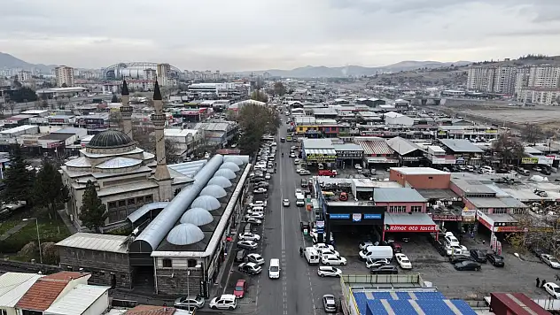 Kayseri'deki eski ve yeni sanayi bölgesi yenileniyor