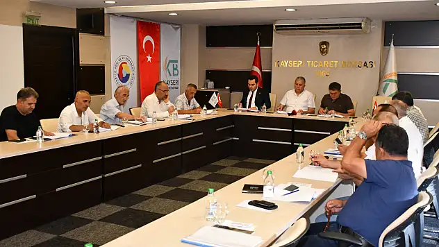 Kayseri'deki et, süt, yumurta sektöründeki sorunlar bir kez daha masaya yatırıldı