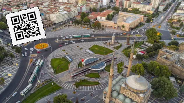 Kayseri'deki iş yerlerine asılan bu karekod ne işe yarıyor?