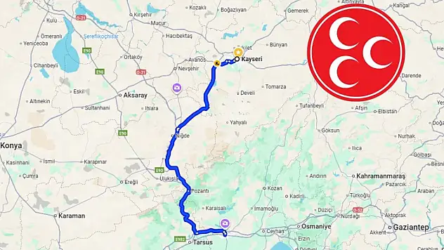 Kayseri'deki MHP'liler yarın Adana'ya gidecek! İşte sebebi