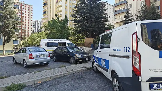 Kayseri'deki o bina sakinleri korku dolu anlar yaşadı! Bina görevlisini bakın nasıl gördüler
