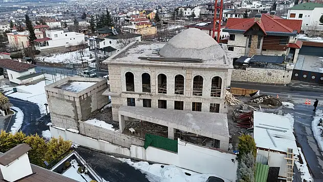 Kayseri'deki o cami yeniden inşa ediliyor!