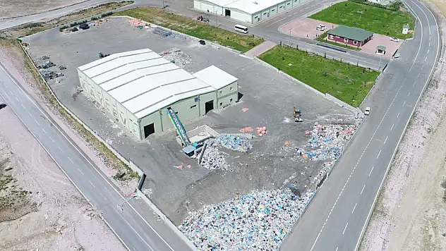 Kayseri'deki o tesiste günlük 40 ton atık dönüşüyor!