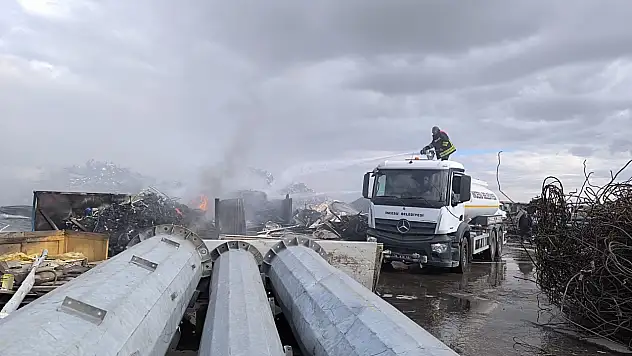Kayseri'deki OSB'de yangın!