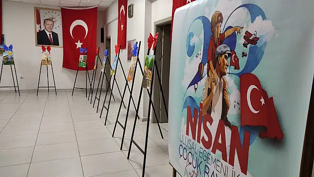 Kayseri'deki resim sergisine yoğun ilgi