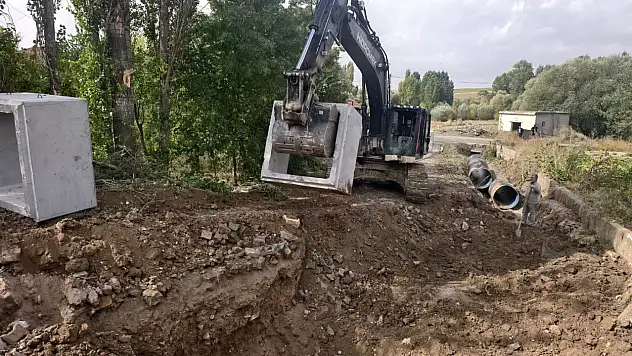 Kayseri'deki riskli bölgede çalışma başlatıldı