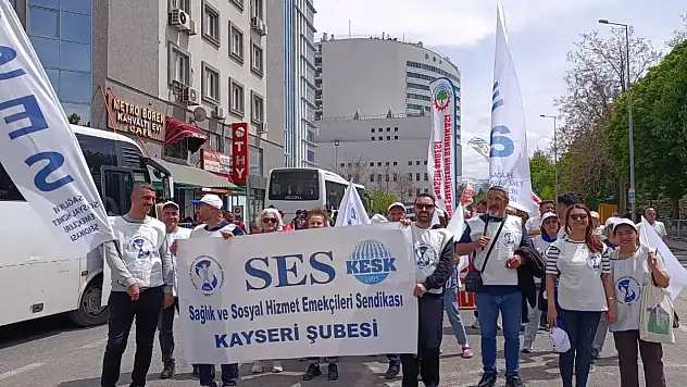 Kayseri'deki sendika genel kurula gidiyor