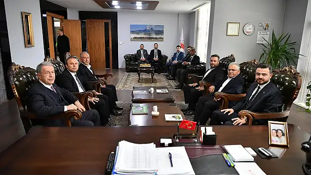 Kayseri'deki zarar için toplandılar
