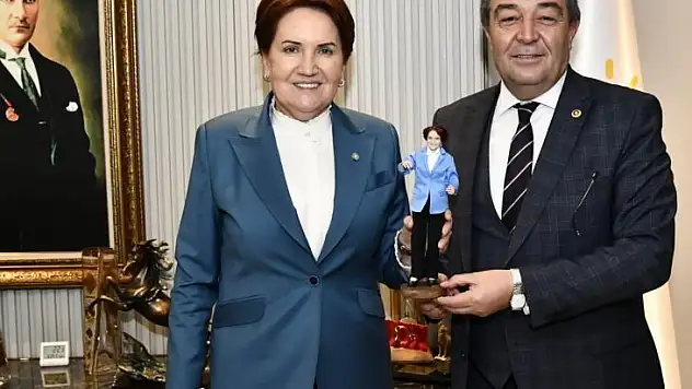 Kayseri'den, Akşener'e dikkat çeken hediye!