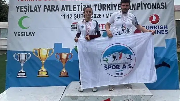 Kayseri'den çifte gurur: Altın ve gümüş madalya