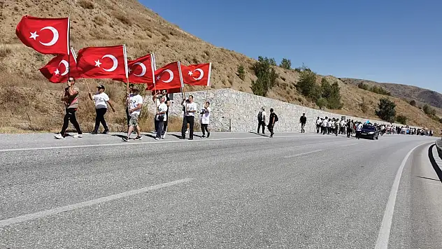 Kayseri'den katılmışlardı! Zafer yürüyüşü tamamlandı