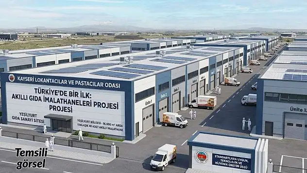 Kayseri'den Türkiye'de bir ilk: Esnafa 'Akıllı Gıda Sanayi Sitesi' geliyor!