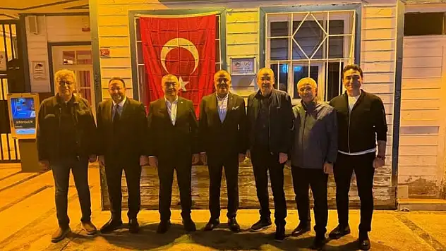 Ergün Bilen'in İstanbul'daki restorantında Kayseri ekonomisine yön verenleri ağırladı