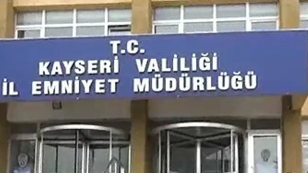 Kayseri Emniyet Müdürlüğünde acı olay!