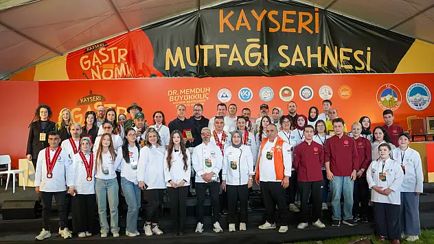 Kayseri Gastronomi Günleri'ne yoğun ilgi: Dört gün boyunca lezzet ve kültür buluştu