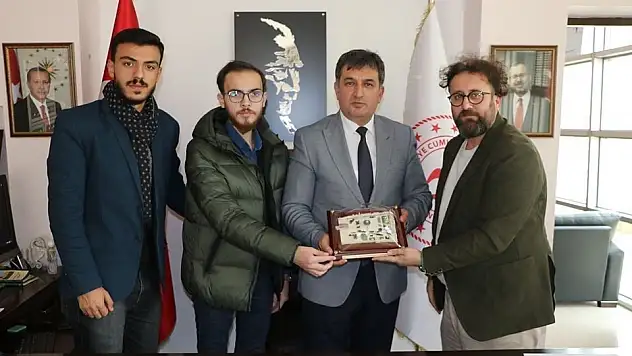 Kayseri Genç Mirasımız Derneği'nden Eskici'ye Ziyaret
