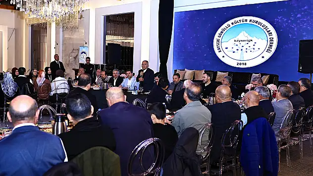 Kayseri Gönüllü Kültür Kuruluşları Derneği toplantısı yapıldı!