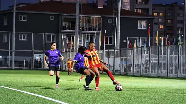 Kayseri Kadın FK evinde umduğunu bulamadı
