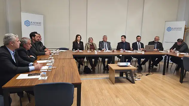 Kayseri Kent Konseyi'nde mahalle gündemi!