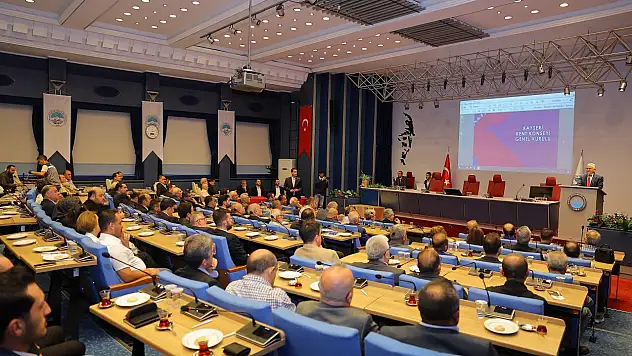 Kayseri Kent Konseyi'ne yeni başkan!