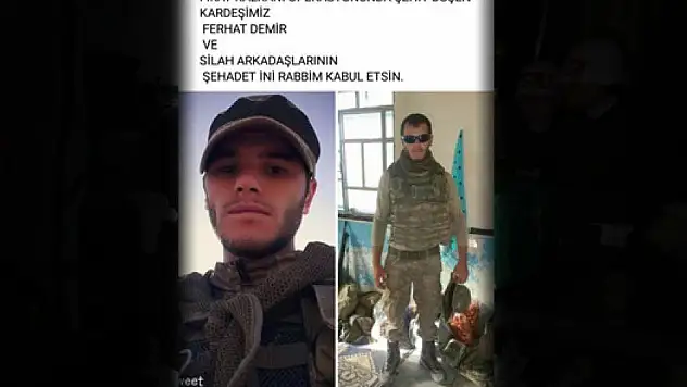 Kayseri 1. Komando Tugay Komutanlığı'nın acı günü
