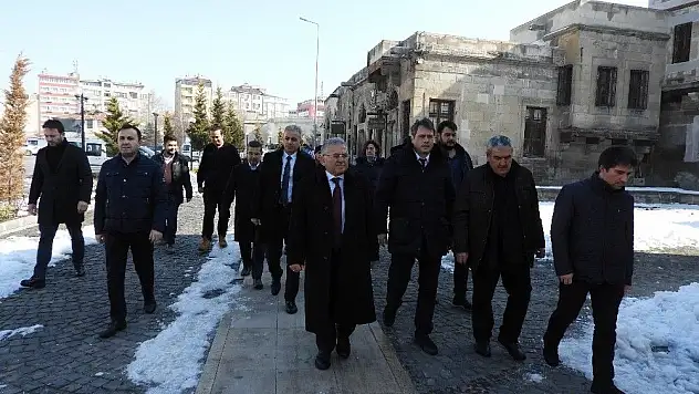 Başkan Büyükkılıç Konakları inceledi!