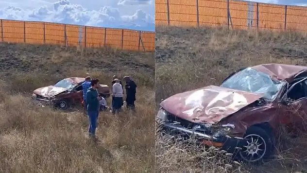 Kayseri-Malatya yolunda kaza: 1 yaralı
