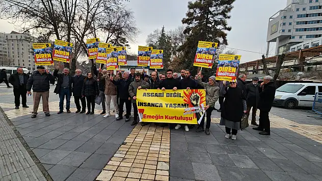 Cumhuriyet Meydanı'ndan seslendiler! 'Sefaletin pençesindeyiz'