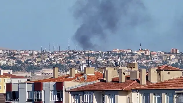 Kayseri Mimarsinan Kasabası'nda yangın