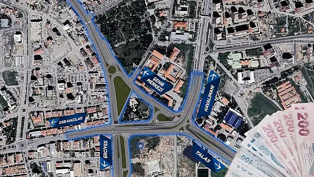 Kayseri'nin 2 milyar TL'lik projesi! Kartal Katlı Kavşağı hakkında yeni gelişme