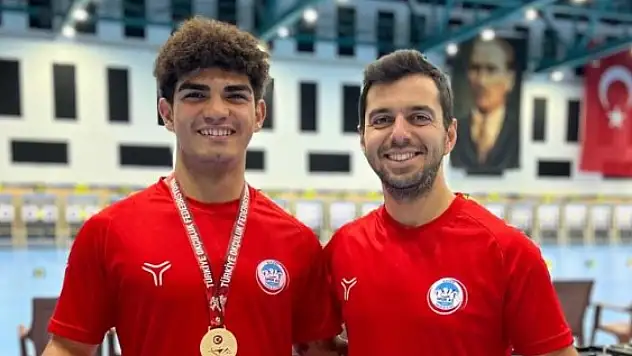 Kayseri'nin altın okçusu!