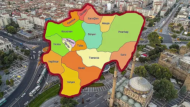 Kayseri'nin beldesiydi, 1987'de ilçe oldu! Nüfusu 200 bine dayandı