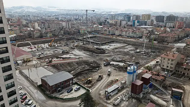 Kayseri'nin çehresi değiştiren 4,19 milyarlık yatırım devam ediyor
