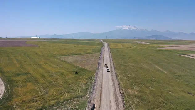 Kayseri'nin denizine giden o yolda 36 milyonluk çalışma