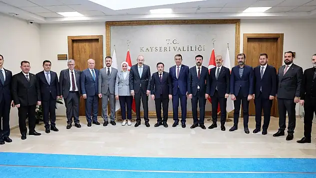Kayseri'nin ekonomi gündemi Valilikte konuşuldu!
