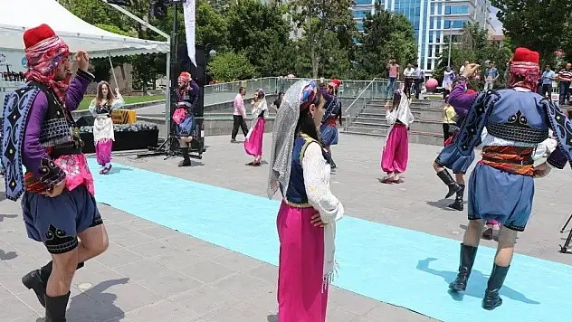 Kayseri'nin el sanatları bu festivalde görücüye çıktı