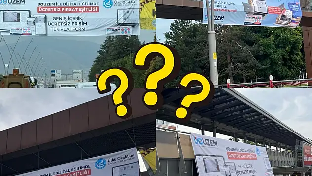 Kayseri'nin en işlek noktalarında bu görüntü! Vatandaşlar merak etti
