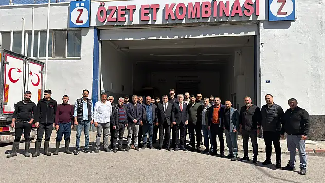 Kayseri'nin et üssüne Çopuroğlu'ndan dikkat çeken ziyaret