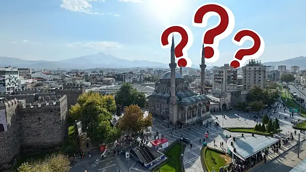 Kayseri'nin gizemli hikayesi! Kaçarken taş kesildiler