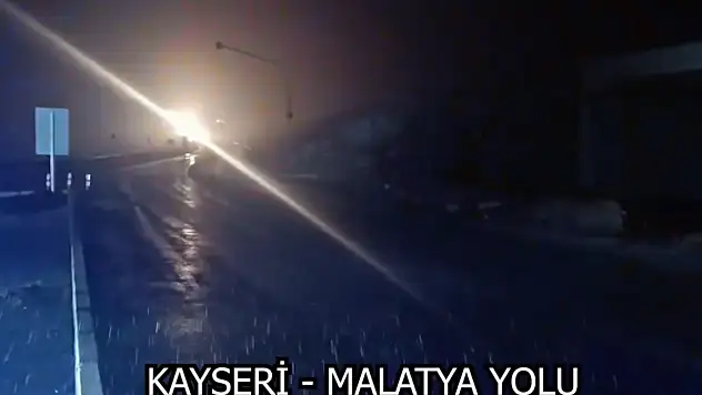 Kayseri'nin hangi yollarında kar yağışı var?