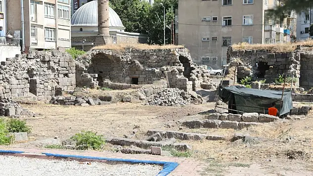Kayseri'nin ilk medresesi Hoca Hasan'da kazılar başladı