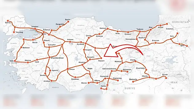 Kayseri'nin kaderi 2028'de değişecek! Edirne'den Kars'a uzanıyor