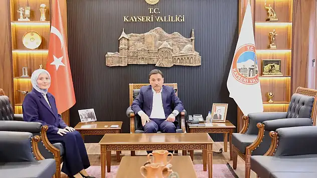 Kayseri'nin kadın Kaymakamı göreve başladı!