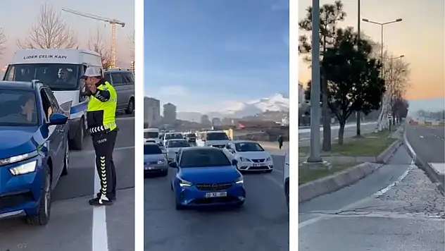 Kayseri'nin kilit noktalarında neler oluyor? Trafik ekiplerinden anlık müdahale!
