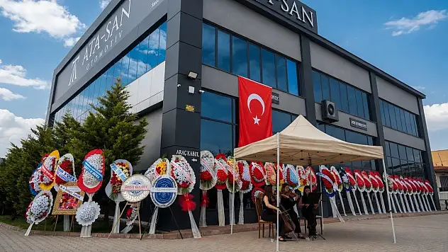 Kayseri'nin köklü firması ATA-SAN hizmete açıldı