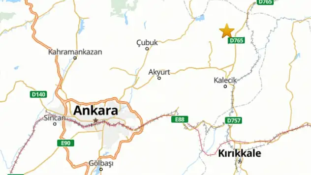 Kayseri'nin komşusunda deprem